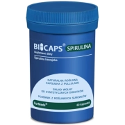 ForMeds Bicaps Spirulina Hawajska 60 Kapsułek Alga Arthrospira Platensis ForMeds Bicaps Spirulina Hawajska 60 Kapsułek Alga Arthrospira Platensis